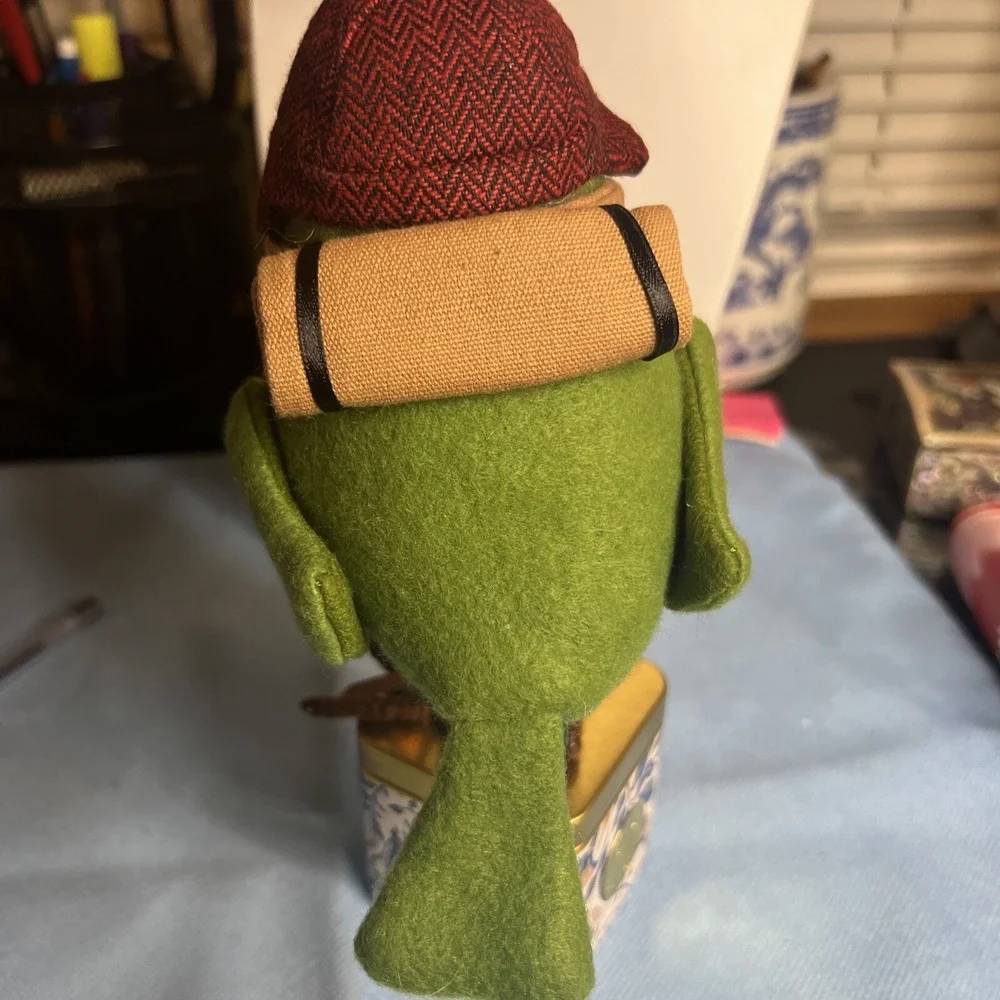Target Felt CAMPER Bird 2016 Green Featherly Friends Fall Christmas Wondershop
